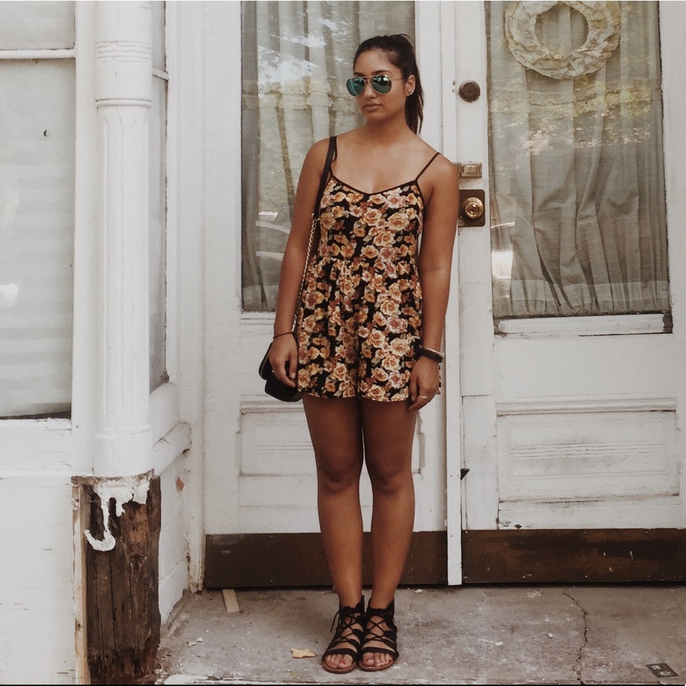 Floral romper